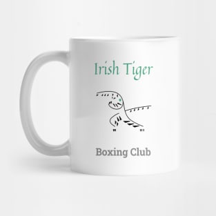 Irish Tiger - dark on light Mug